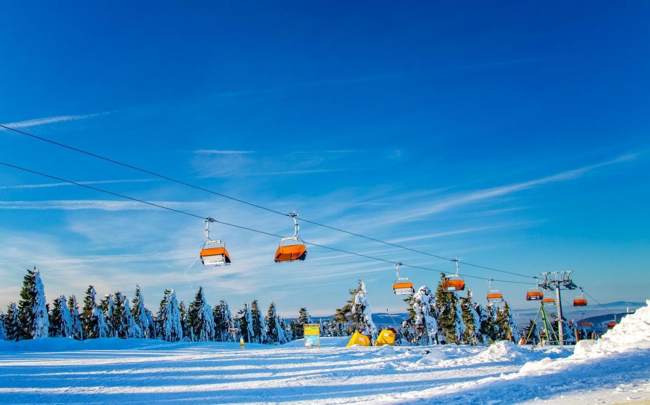 Mountain Apartment Panorama Klinovec Loučná pod Klínovcem Eksteriør bilde